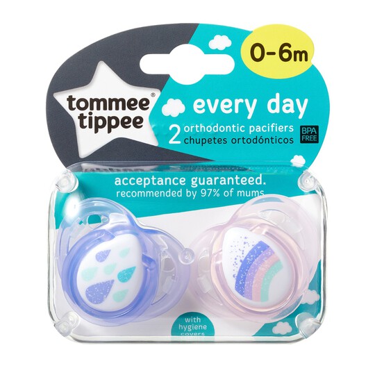 Tommee Tippee Anytime Soother 2 x 0-6 Months image number 2